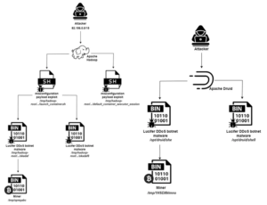 BotNet CNC Control Hacker Inflitration Exploits Vulnerabilities SSH TCP Bots Hardware Software Exploited
