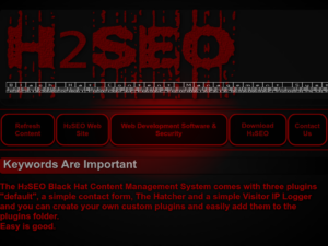 H2SEO Content Management System (CMS) Home H2SEO Content Management System (CMS) Home