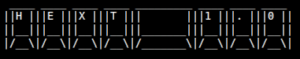 HEXT Editor Text To ASCII Banner Script