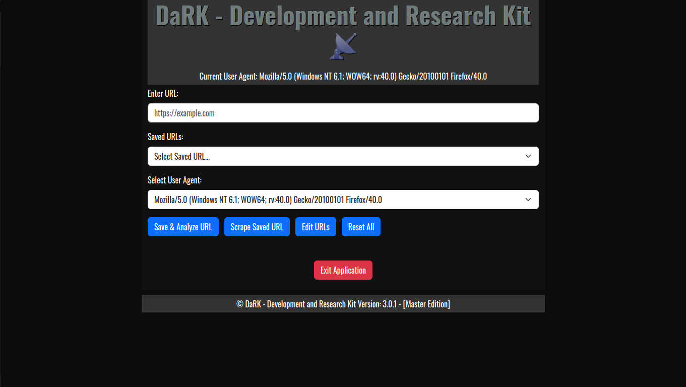 DaRK Development and Research Kit 3.0